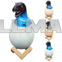 Детский светильник ночник SUNROZ 3D Dinosaur Lamp Динозаврик в яйце с пультом ДУ 